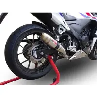Gpr Exhaust Systems Deeptone Inox Honda Cbr500 R 2023-2024 E5 Round Homologierter Slip On Schalldämpfer