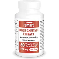 SuperSmart Horse Chestnut Extract Dietary Supplement - 60 Vegi-Kaps