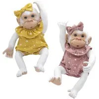Rosa Toys Monkey 35 Cm Reborn-baby Rosa Kinder Rosa One Size