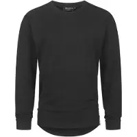 INDICODE JEANS Indicode Langarmshirt Herren Baumwolle schwarz, L 692956-0004-09940