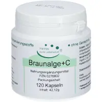 G & M Naturwaren Import GmbH & Co. KG Braunalgen Vegi-kapseln 120 St