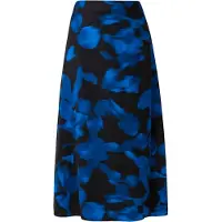 Comma Skirts Grey/black Größe: 34 | Midiröcke Outlet | Damen | Grau