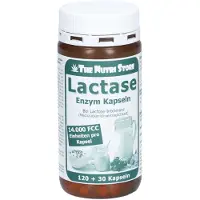 The Nutri Store Lactase 14.000 FCC Enzym Kapseln 120 St