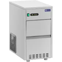 Usorteret Eiswürfelmaschine - 20 kg/24 h - 5 kg Fassungsvermögen - 165 W - Edelstahl -