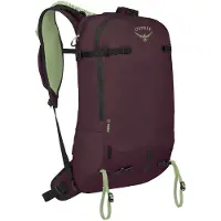 Osprey - Skitourenrucksack - Firn 18 Elderberry Purple / Peppermint Green - Größe S\/M - Violett
