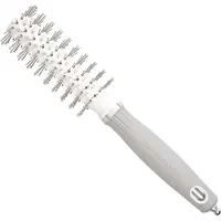 Olivia Garden - Expert Vent Double White & Grey - 20 mm