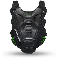 Ufo MTB/E-Bike Brustpanzer 2025 Fiber Flex Schwarz - Max. Schutz & Komfort