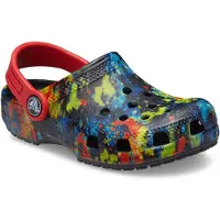 Crocs Classic Tie Dye Graphic Holzschuhe
