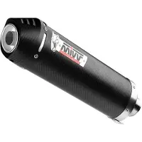 MIVV Oval Honda Cbf 600 2004-10 H.026.l3c Homologierter Slip On Schalldämpfer
