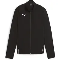 Puma teamGOAL Sideline Jacket Women, Größe:M, Farben Serie :Black-White