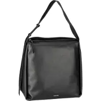 Calvin Klein Stylische schwarze Damentasche aus recyceltem Polyester mit Logo