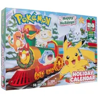 Pokémon Deluxe Adventskalender 2024 Kampffiguren Version En/fr One Size