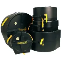 Hardcase Rock Fusion Drumkit-Case-Set mit 14" Standtom