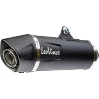 Leovince Nero Vespa Gts 300 Hpe/super/sei Giorni 19-20 14059 Homologierter Schalldämpfer