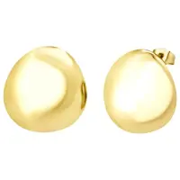Breil - Fashionable gold-plated earrings Bubble TJ3710