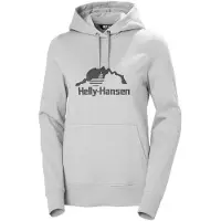 Helly Hansen Hoodie Damen Nord Graphic Pullover Grey Melange-L