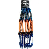 Qi´roc Elektra Mix Poliamida Recto+curvo Clip+poliamida 16/25x110 Mm Expressschlinge 5 Einheiten