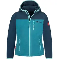 TROLLKIDS Kids Stavanger Jacket Kinder Marineblau Jacke Outdoor Alltag (706-104)