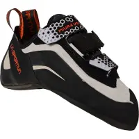 La Sportiva Miura VS Woman, Climbing Footwear, 40, White/Cherry Tomato (White) -