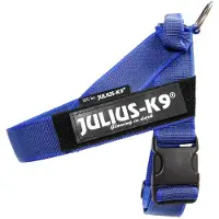 Julius-K9 Julius K9 Gurtbandgeschirr - Hundegeschirr - blau - Größe 0 - 58-76 cm