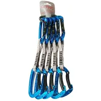Qi´roc Elektra Straight/curve+express Dyneema 12x120 Mm+mini Karabinerhaken 5 Einheiten
