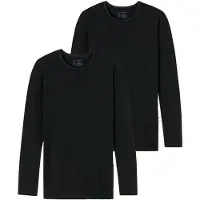 Schiesser Longsleeve 95/5 Originals in Schwarz | Gr.: L