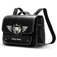 KARACTERMANIA Betty Boop Motor Love Umhängetasche Rucksack Schwarz Mann Schwarz One Size