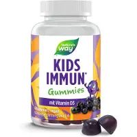 Nature'S Way Immun Gummies für Kinder – Vitamin D3, Holunderbeer-Geschmack