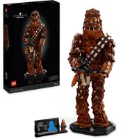 LEGO 75371 Star Wars Chewbacca, Wookie-Figur zum Sammeln, Bogenspanner, Minifigur und Infotafel, Die Rückkehr der Jedi-Ritter, Modell-Bausatz für Erwachsene, kreatives Geschenk für Männer und Frauen