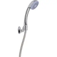 Bathroom Solutions Duschkopf Ø 7 cm mit Schlauch aus Edelstahl