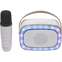 Denver BTM-610, 10 W, Kabellos, USB Typ-A, USB Typ-C, Weiß, Tasten, Multi
