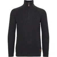 !Solid Troyer SOLID "Troyer SDXenox", Herren, Gr. S, grau (dar grau m), Obermaterial: 100% Baumwolle CO., Pullover Troyer