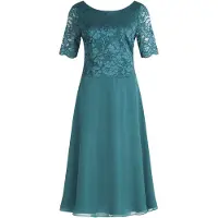 Vera Mont Cocktailkleid "Damen mit Spitze" Ohne Tasche Spitze