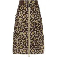 Alpha industries Ma-1 Midi Skirt Camo Olive Leo Camo Größe: L | Midiröcke Outlet | Damen | Grün