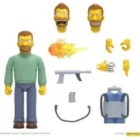 Super7 Les Simpson figurine Ultimates Hank Scorpio 18 cm
