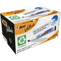 BIC Packung 12 Velleda Whiteboard Eco Point Beleel