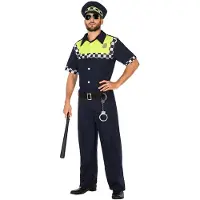 Atosa Kostüm Der örtlichen Polizei