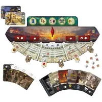 Asmodee 7 Wonders Duel Brettspiel Spanische Version