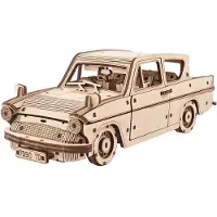 Ugears Fliegender Ford Anglia Mechanischer Holzbausatz