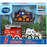 Vtech Ttb Set 4 María Polizei Tapfer Bombe Und Victoria Autorennen Spanische Version