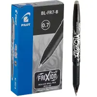 Pilot Pen Gelschreiber FRIXION, radierbar, nachfüllbar, 12 Stück, 0,4 mm, schwarz