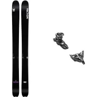 Faction - Deep Powder Freeride-Ski - Tourenski-Set La Machine 5 Max 2024 - schwarz