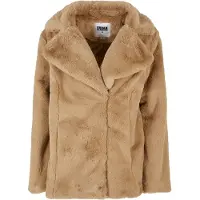 Urban Classics Ladies - LAPEL TEDDY Oversized Jacke - S