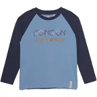 En fant Longsleeve in Hellblau/ Dunkelblau | Gr.: 92