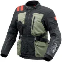 T-ur Hydroscud Roadbook Jacke Blau Grau 3-Lagen Genehmigt größe XXL