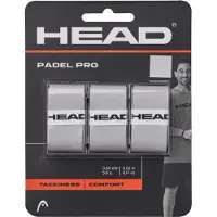Head Racket Padel Pro Padelgriff 3 Einheiten Grau Grau One Size