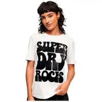 Superdry 70´s Retro Rock Logo Kurzarm-t-shirt