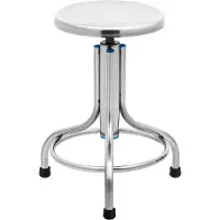 Steinberg Systems Laborhocker - Edelstahl - 150 kg