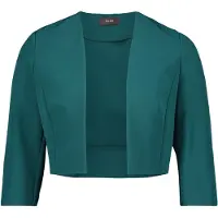 Vera Mont Bolero-Jacke mit Kellerfalten