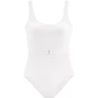 Sunseeker Badeanzug "Loretta", Damen, Gr. 36, Cup B, weiß, Polyamid, Strukturmuster, unifarben, Badeanzüge Badeanzug, herausnehmbare Softcups, Unterbrustgummi vorne, in trendigen Farben